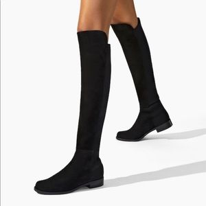 Stuart Weitzman 50/50 Suede Boot